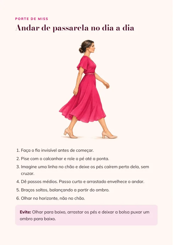 Página do Porte de Miss
